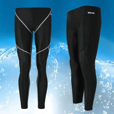 

New Men's Swimsuit men shark water repellent men's racing swimming trunks long Sport classic men briefs