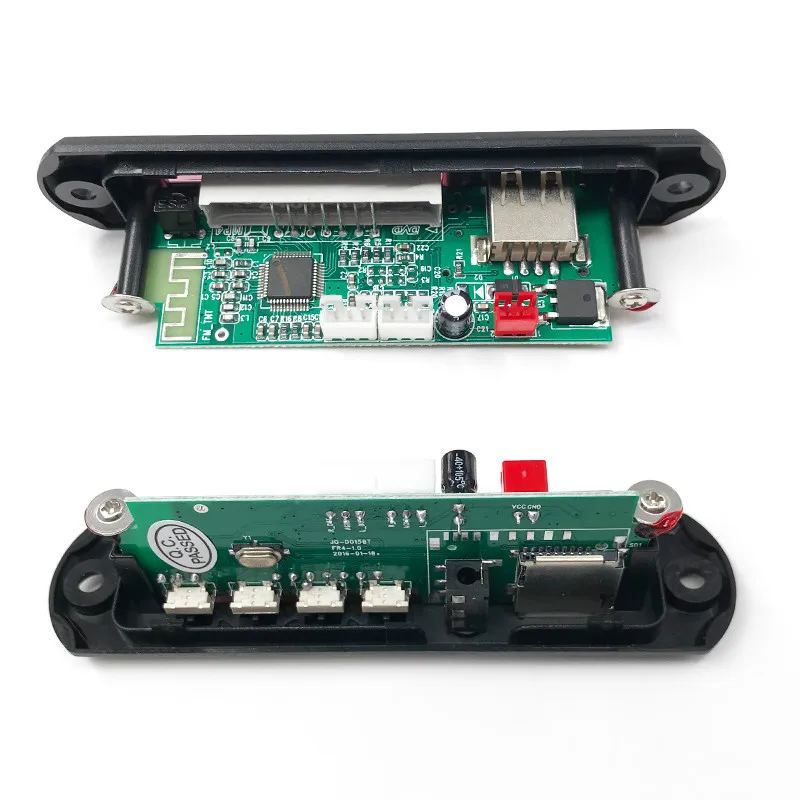 Автомобильный USB Bluetooth MP3-плеер 12 В Hands-free автомобильный WMA декодер плата аудио модуль Поддержка TF карты USB радио MP3 для автомобиля