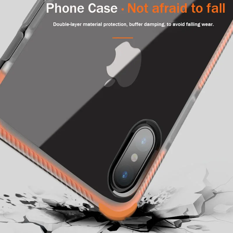 Сверхмощный Гибридный двухслойный противоударный чехол 2 в 1 для iPhone 11 Pro Max XS XR X 8 7