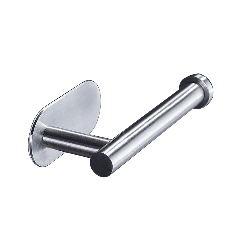 

304 Stainless Steel Roll Toilet Paper Holders bathroom toilet in toilet seats wall towel BathroomToilet Tool Accessory No Perfor