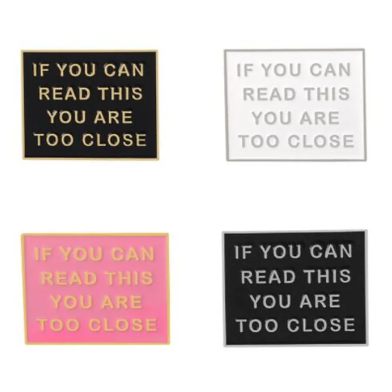 WKOUD Funny Letter pins Need Personal Space Badges Cool Anti Social Lapel Introverts Personality Symbol Brooches | Украшения и