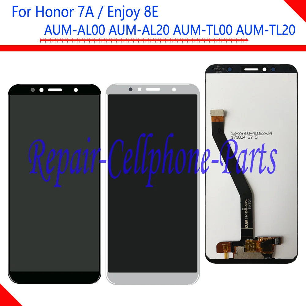 

5.7 inch Full LCD DIsplay + Touch Screen Digitizer Assembly For Huawei Honor 7A / Enjoy 8E AUM-AL00 AUM-AL20 AUM-TL00 AUM-TL20