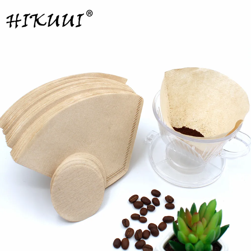 Новая комбинация фильтр для кофе + две разные фильтрующие бумаги портативный с
