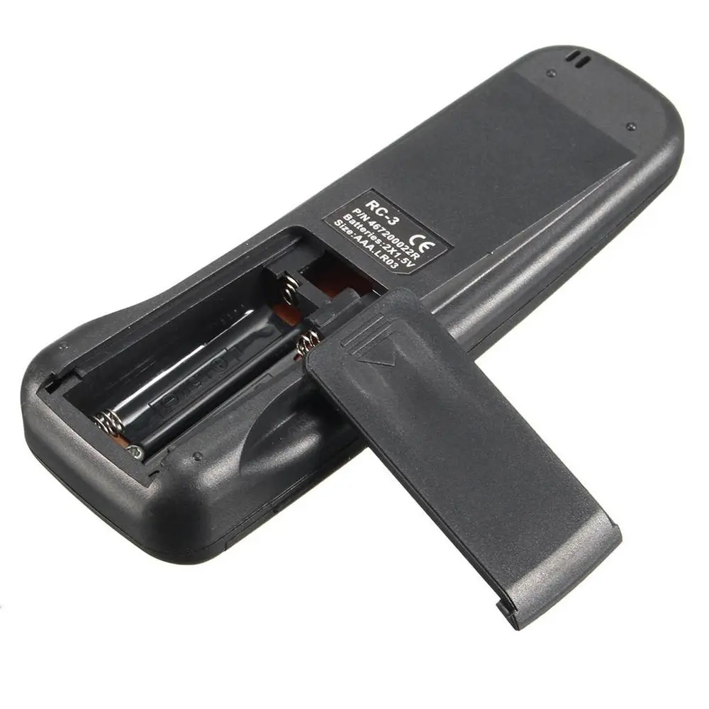 Пульт дистанционного управления для кондиционера черный переключатель с