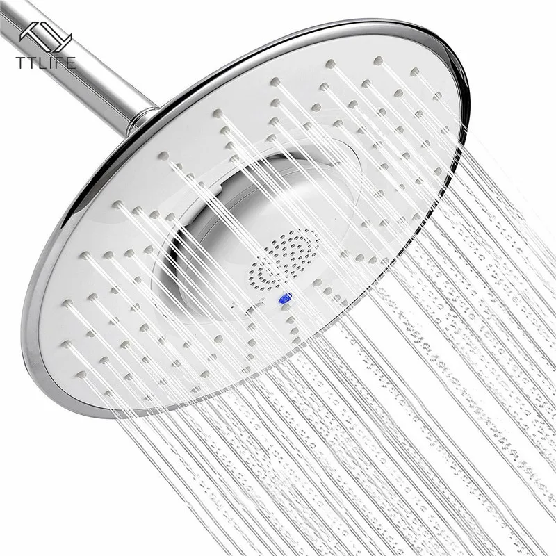 

Музыкальная душевая лейка TTLIFE 2.5GPM с беспроводным Bluetooth-динамиком, музыкальная душевая лейка высокого давления, съемная Лейка из АБС-пластик...