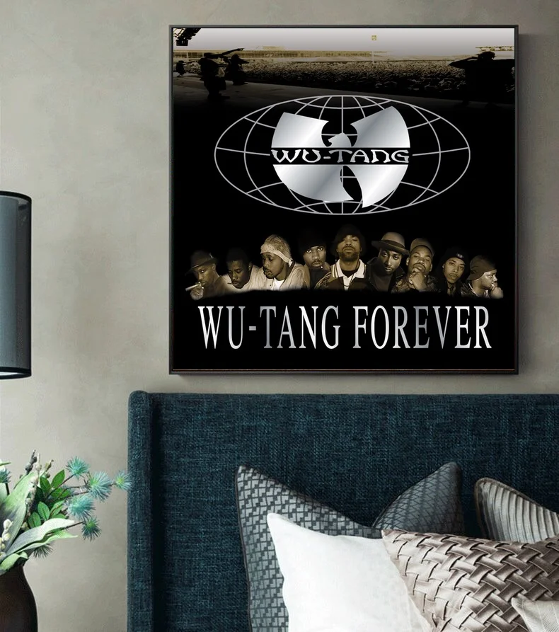 Wu tang clan wu forever альбом музыка хип хоп Музыка рок настенные картины для гостиной без