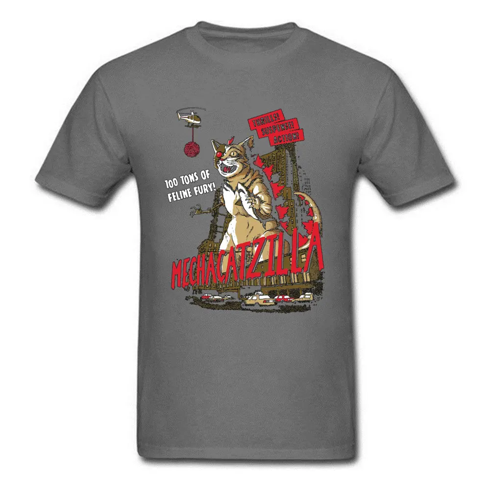 Mecha Catzilla Monster сатана демон кошка психоделик-рубашка забавный Японский комикс Графический футболки 3D печать чужих вещей мужчин