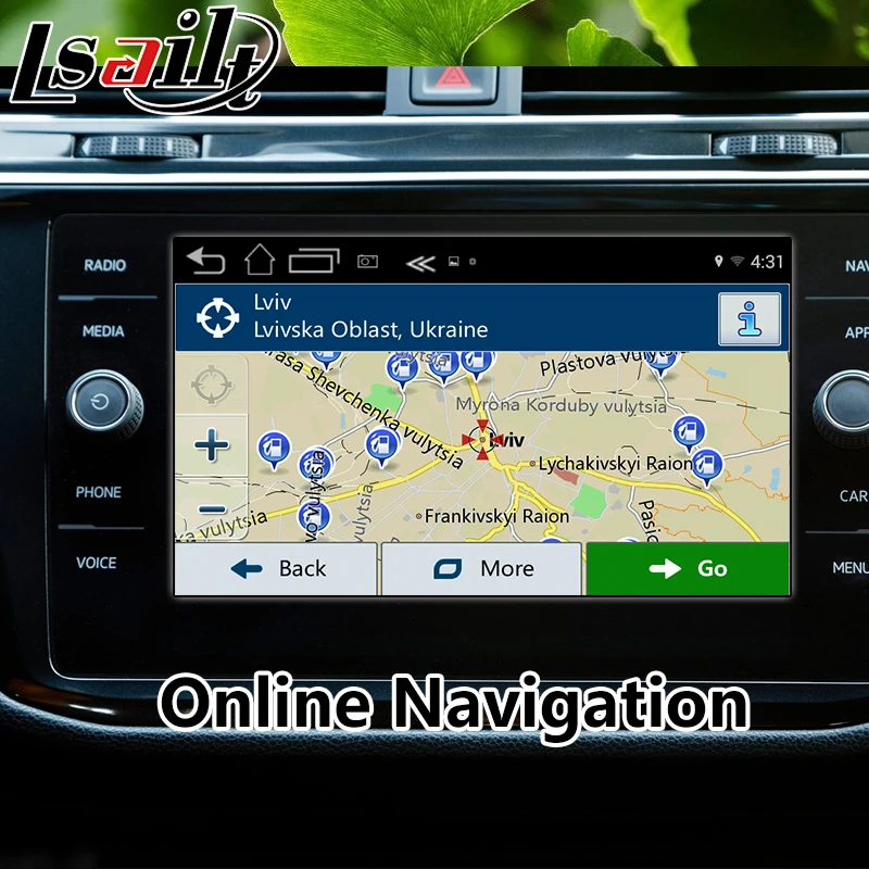 Android 9 0 carplay и навигационный интерфейс для Volkswagen Golf Passat Skoda MQB MIB MIB2 с Mirrorlink youtube|GPS