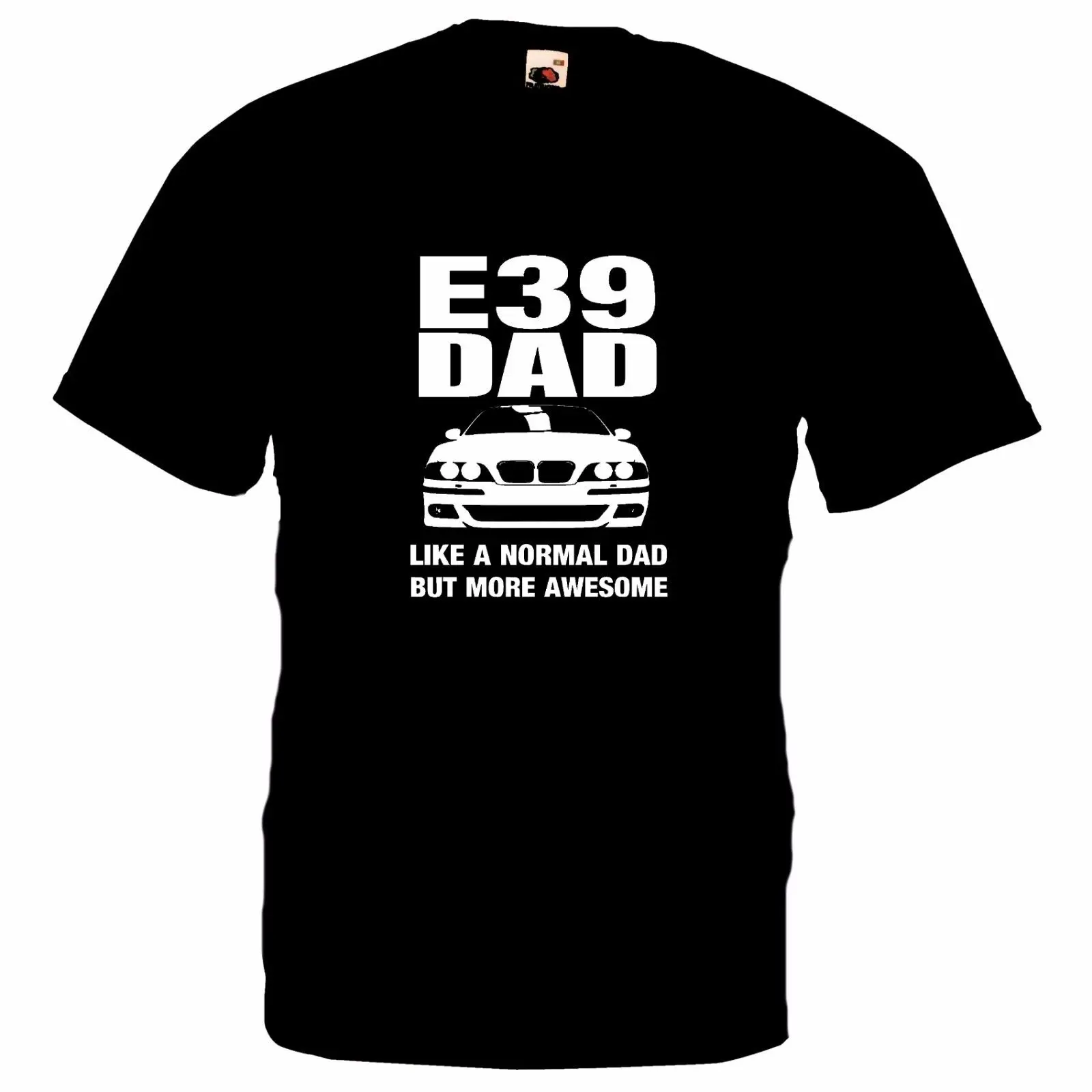 Новинка лета 2019 крутая футболка забавная E39 с немецким автомобилем в стиле юмора