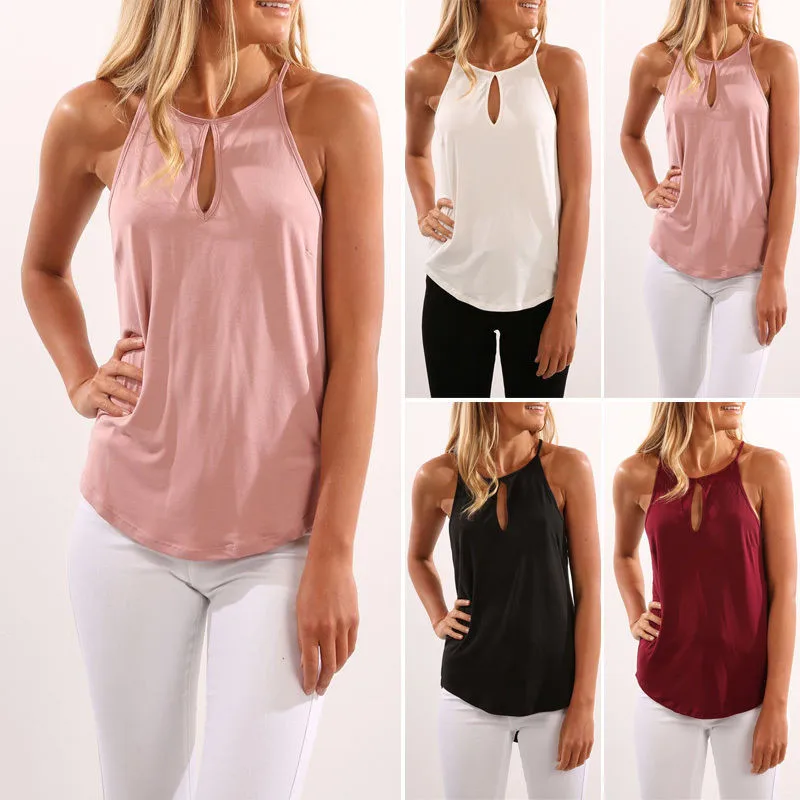 Leo Rosi 2018 женская футболка новинка круглый вырез без рукавов свободная хлопок