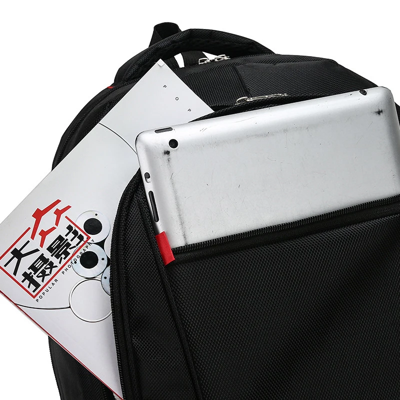 Нейлоновый вместительный рюкзак для мужчин повседневный школьный ранец