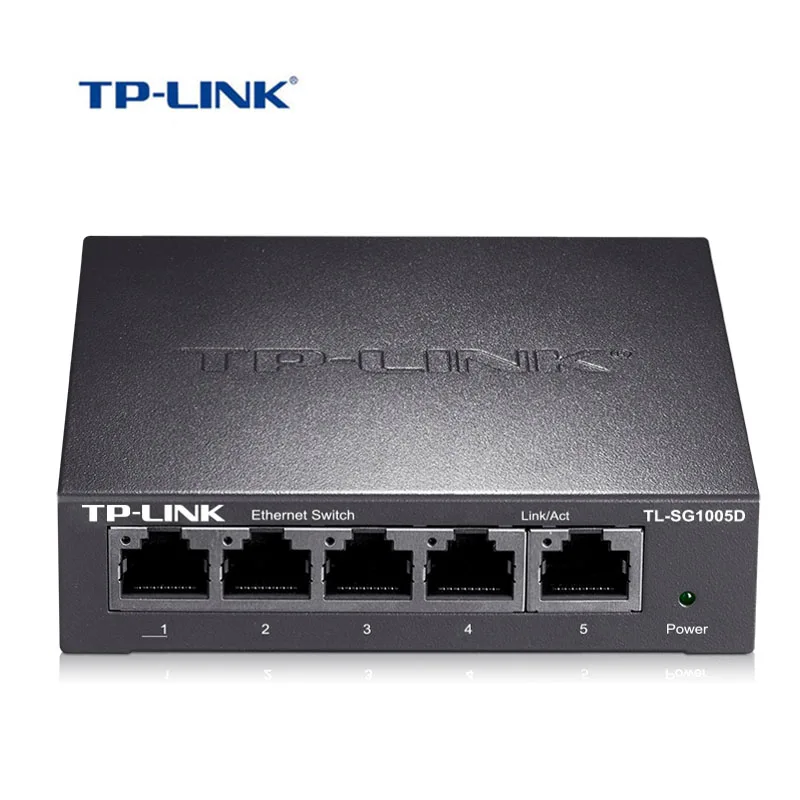 TP Link 5 портов 10/100/1000 Мбит/с гигабитный коммутатор Plug and Play простая Настройка (TL
