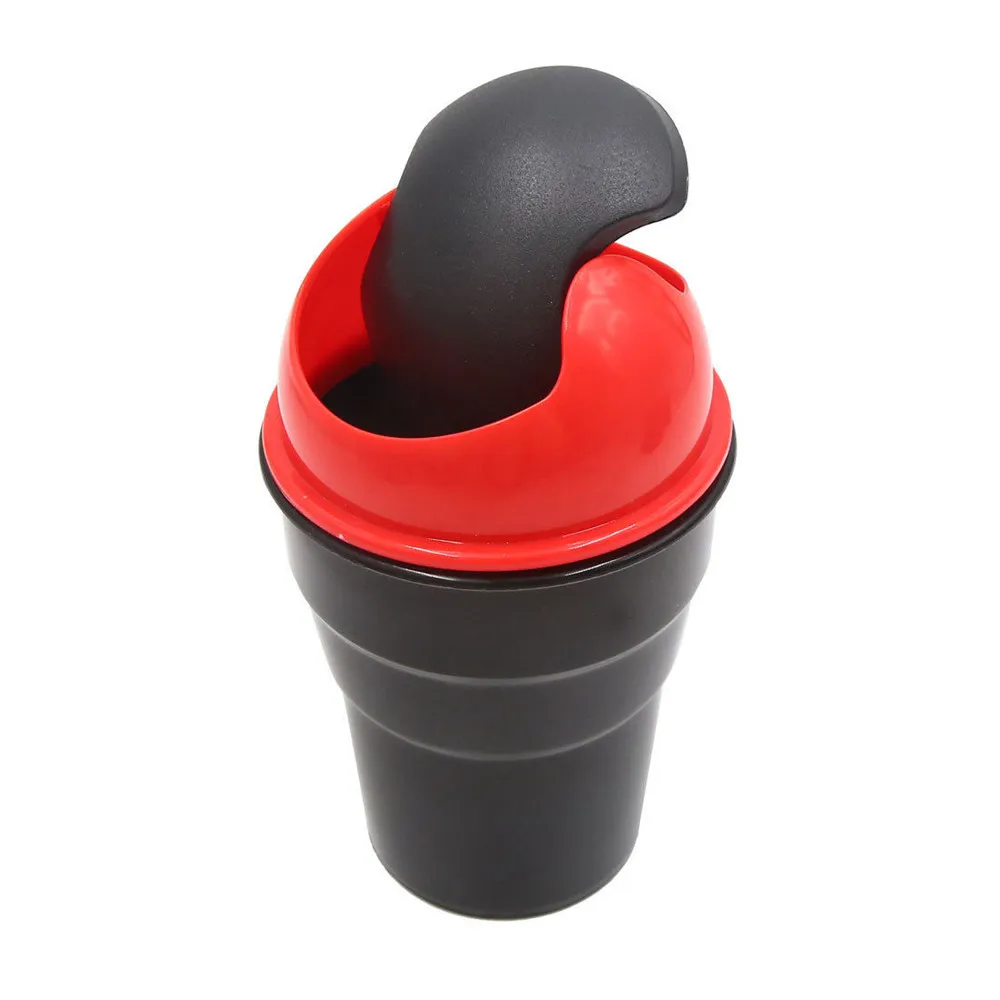 Автомобильный Стайлинг мусорное ведро двойной раскладушка креативный мини для