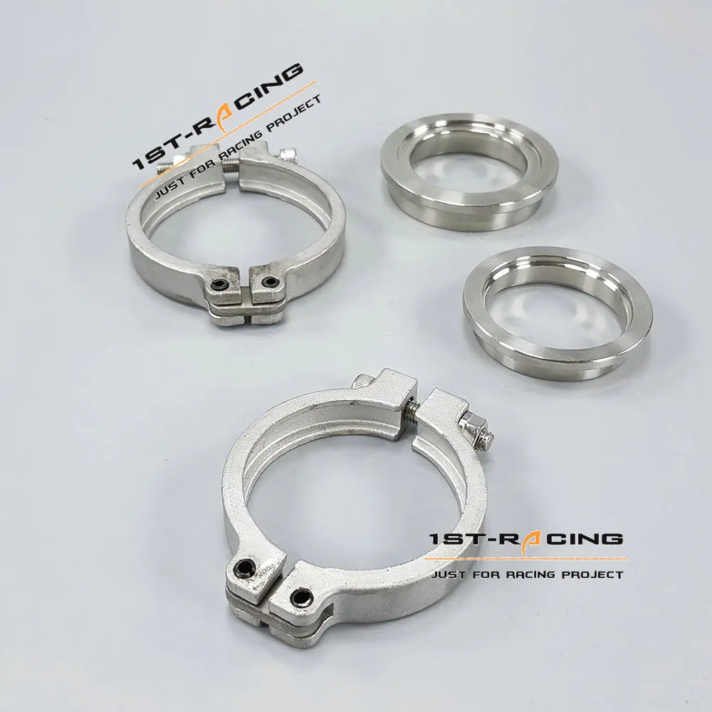 Впускной и выпускной клапан из нержавеющей стали Vband фланцы зажимы для TiAL MV R 44 мм