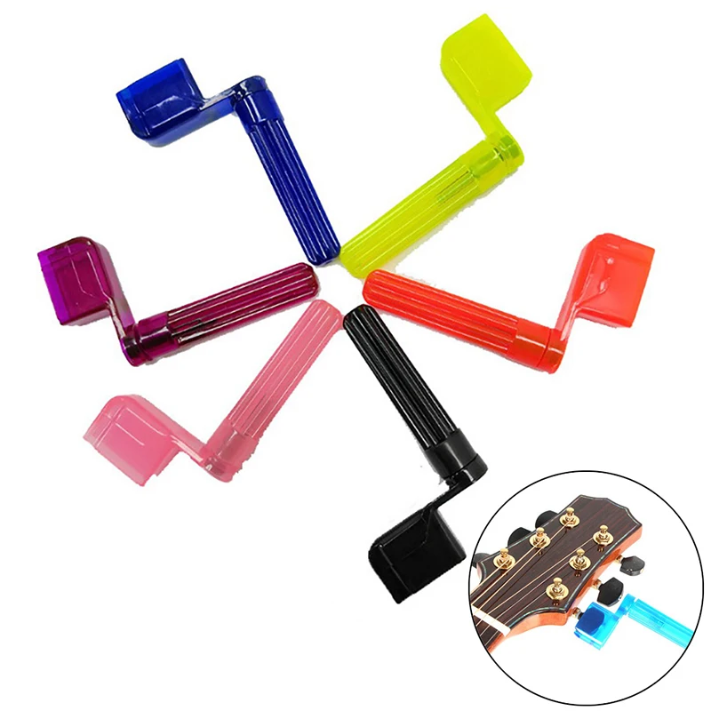 Colorful Guitar String Winder Quick Speed Peg Puller Bridge Pin Remover Tool for Acoustic Electric Guitars Accessories random | Спорт и