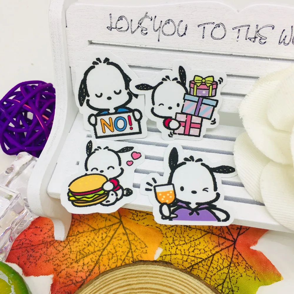 

36 Pcs/lot cute smill dog Scrapbooking Stickers Car Case Waterproof Laptop Bicycle Notebook Backpack waterproof Sticker