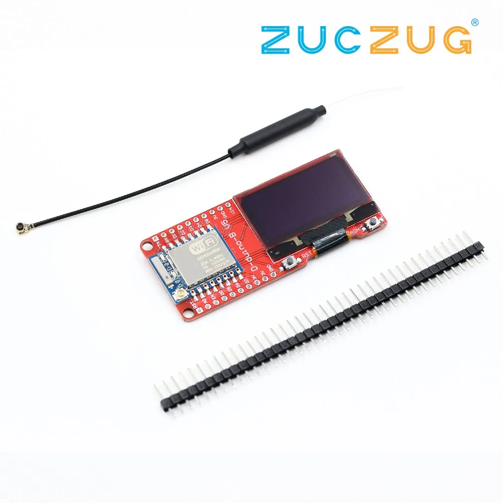 DSTIKE D duino V5 (ESP8266 + OLED 2dB антенна) ESP 07 wifi Интернет вещей макетная плата на основе ESP8266