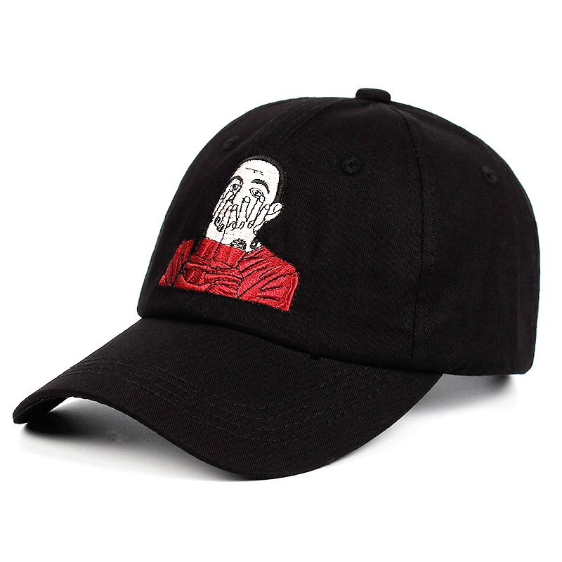 Хлопок Mac Miller шляпа c вышивкой, для отца US Repper бейсболка Strapback шляпа хип-хоп кепка Golf Malcolm McCormick Прямая поставка