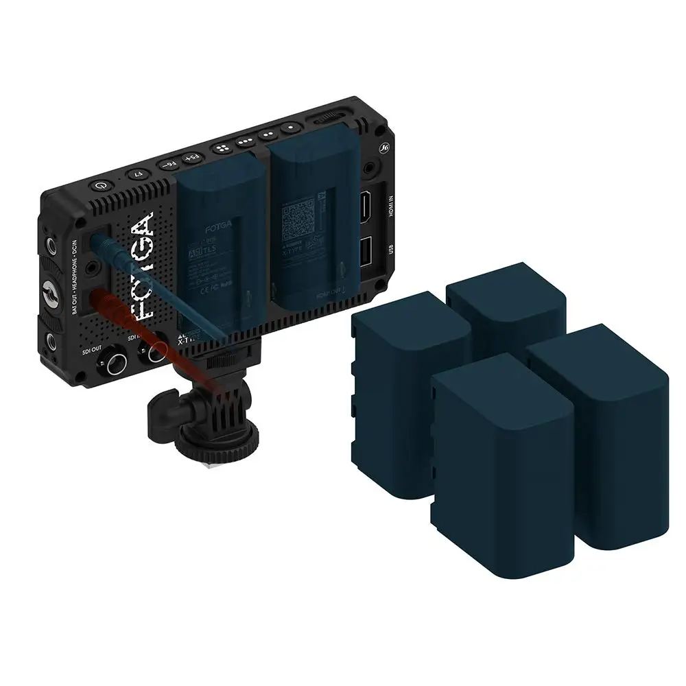 Fotga DP500IIIS A50 " FHD видео накамерный полевой монитор сенсорный экран 1920x1080 700cd m2 HDMI 4K вход выход для F970 A7 GH5