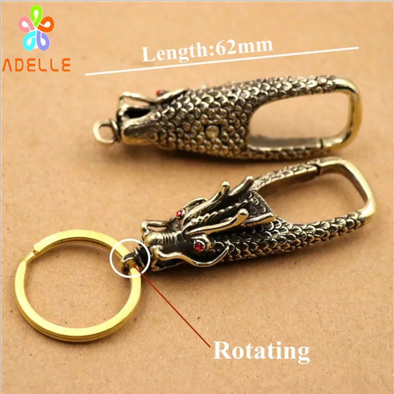 2x 100% Solid Brass Dragon Eye Swivel Bolt Snap hook clip bags Pet Tents Leash Car Key Ring DIY Gift Free shipping 1st Grade | Дом и сад