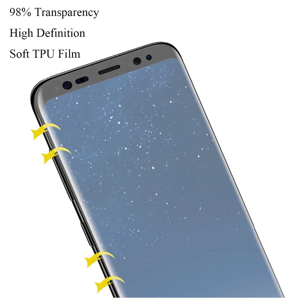 2 шт Мягкая HD Передняя и задняя Гидрогелевая пленка для GOOGLE Pixel 3A XL полное покрытие нано-покрытие Защитная пленка для экрана с установочным инструментом