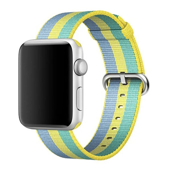 24 Спортивный ремешок для apple watch 5, 4, ремешок 42 мм, 44 мм, iwatch 38 мм, 40 мм, тканый нейлоновый классический ремешок с пряжкой для apple watch 5, 4, 3 - Цвет ремешка: 24