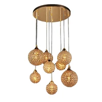 new k9 crystal goldenchandeliers with 8 light use for living room 110v 220v 240v free shipping