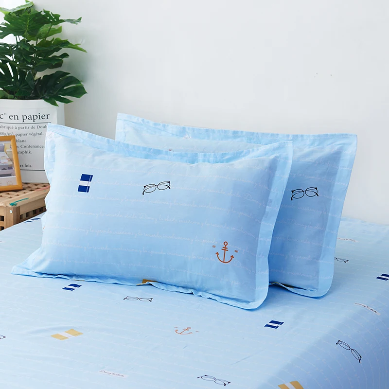 Наволочки с принтом из 100% хлопка 48*74 см | Дом и сад