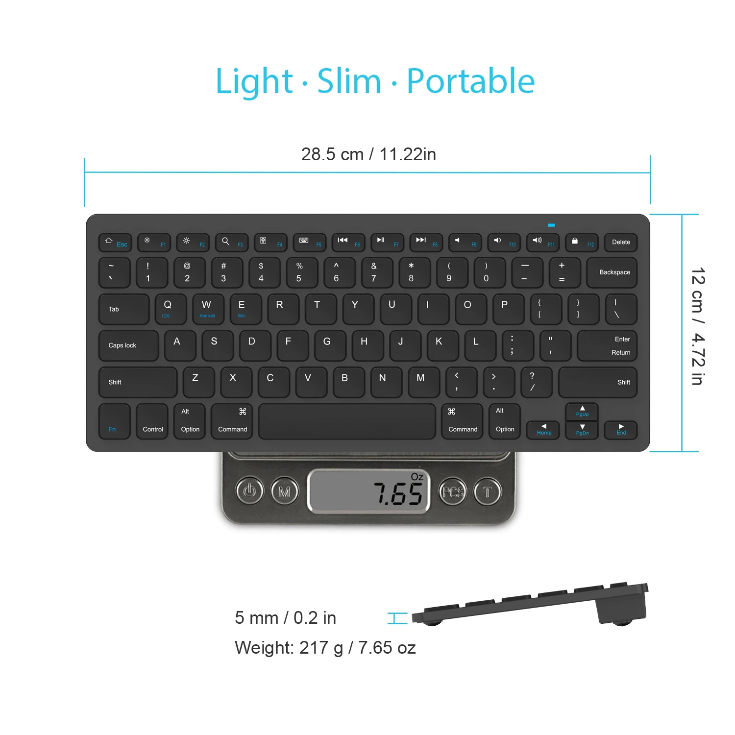Ультра-тонкая Bluetooth 3,0 Беспроводная клавиатура Teclado клавиатура для Apple iPad iOS Android Windows Система другое Bluetooth