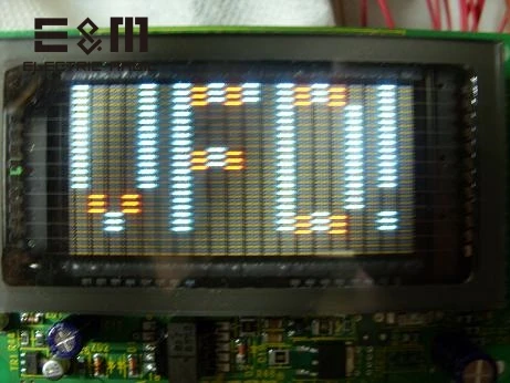 20x8 все новые VFD дисплей экран панель 3 цвета Графический решетчатый костюм для SCM вакуумный флуоресцентный ультра широкий температура