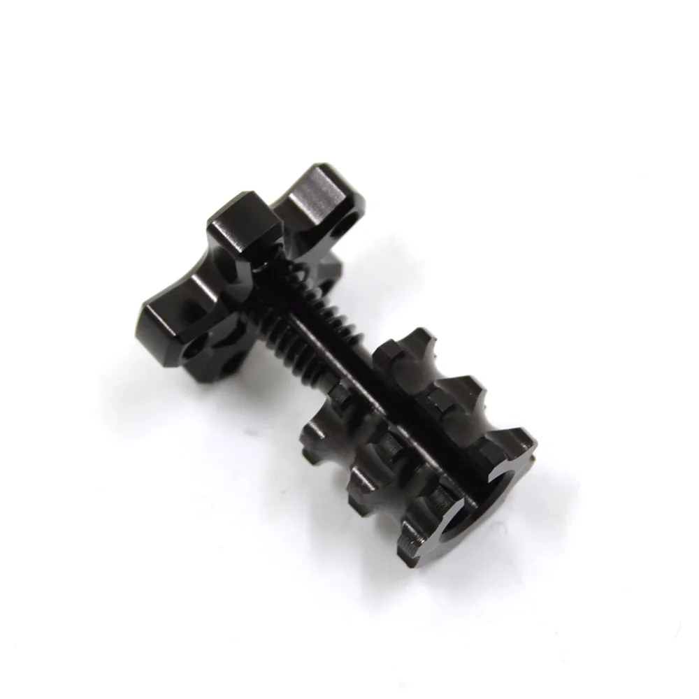 Black Cable Adjuster Мотоцикл велосипед Скутер 8 мм M8 с ЧПУ кабель провода регулятор винт мото тормоза сцепления дроссельной заслонки для Honda Suzuki Yamaha KTM Kawasaki - Цвет: Black Cable Adjuster