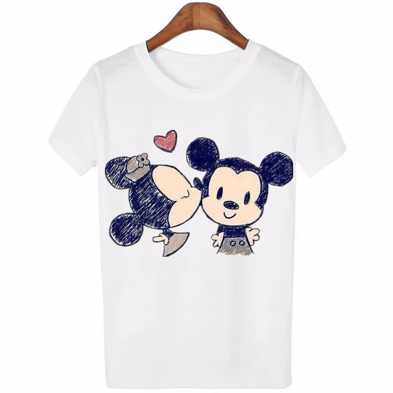 2019 new summer women's cute cartoon O-neck casual short-sleeved T-shirt | Женская одежда