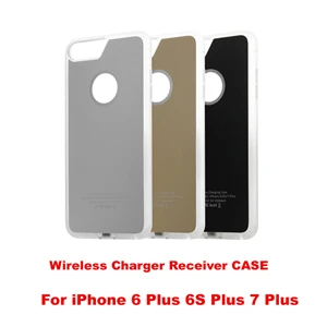 QI Беспроводное зарядное устройство зарядный приемник чехол для Apple iPhone 5 5S SE 6 6S 7 Plus микро USB зарядное устройство задняя крышка - Тип штекера: For 6 7 6S Plus