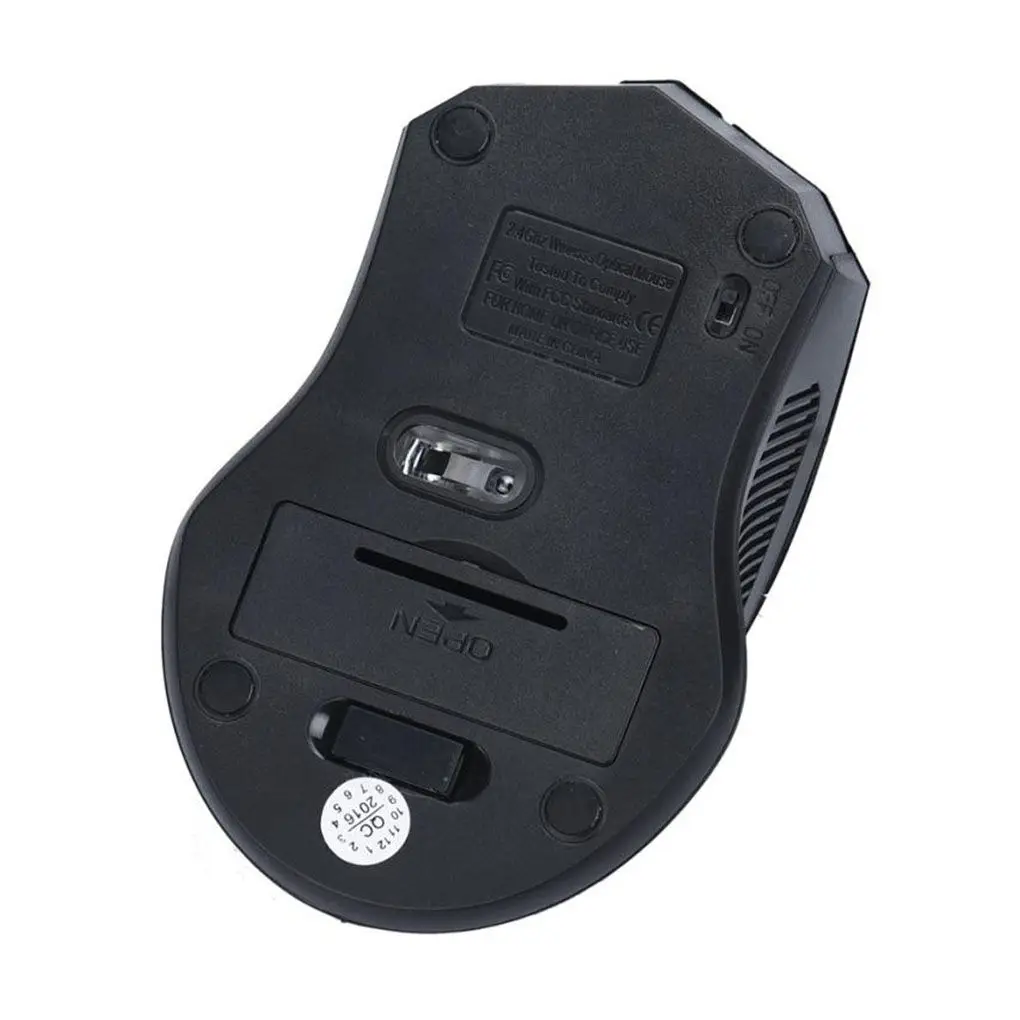 

Universal 2.4G Wireless Mouse Portable Optical 4 Buttons 2000 DPI Ergonomic Mice for Computer PC Laptop