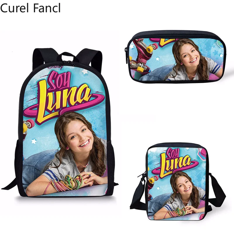 2020 Горячие школьные сумки под заказ рюкзаки с принтом сои Луны для девочек и