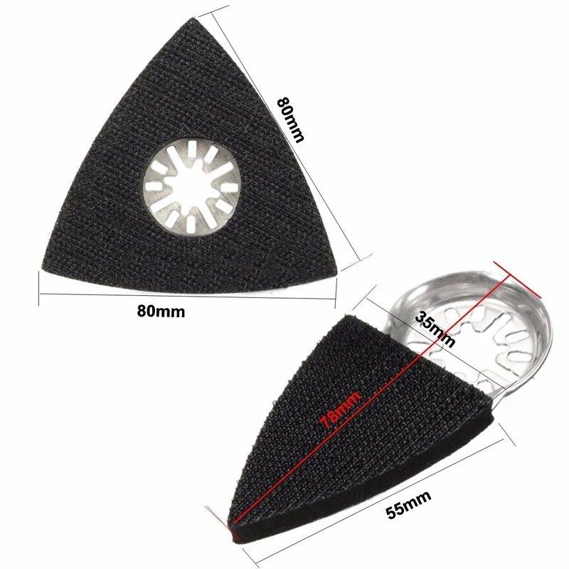 40 шт. фотобумаги + 2 шлифовальных дисков абразивные инструменты для Fein Bosch Multitool