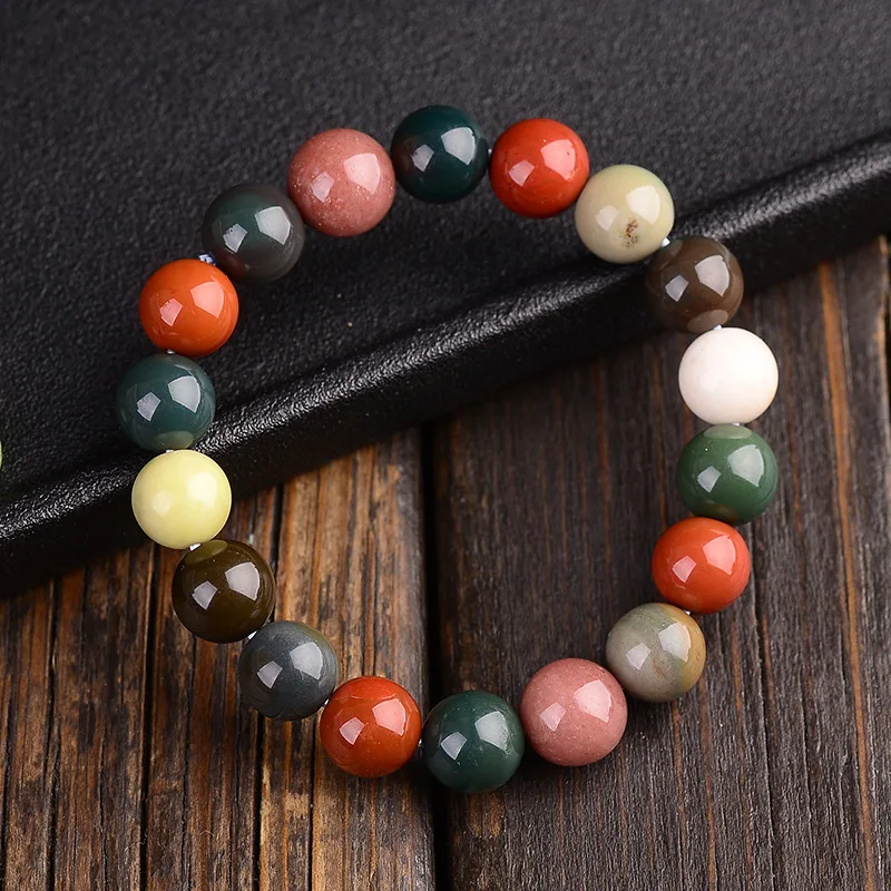 Оптовая продажа разноцветные браслеты Alashan Manu Gobi из натурального камня браслет с