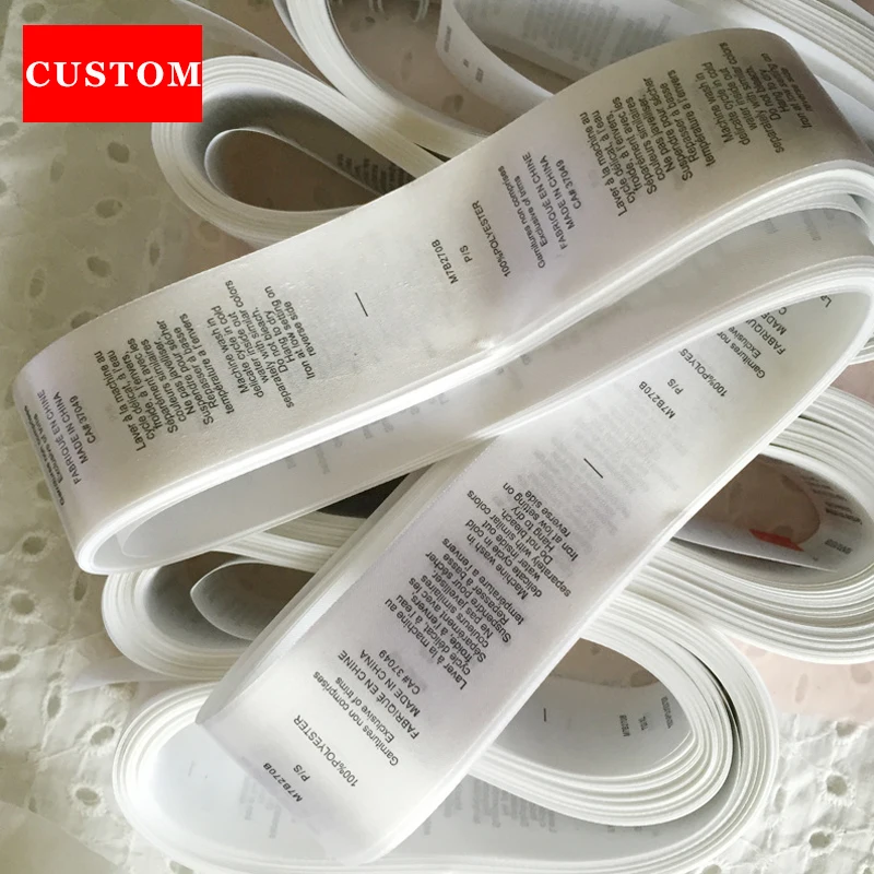 Этикетки с покрытием для одежды этикетки ручной работы принтом|care lable|garment wash