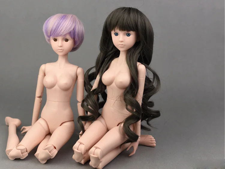 Новинка 2018 Обнаженная кукла 45 см без одежды 1/4 BJD Синьи/3D реальные глаза