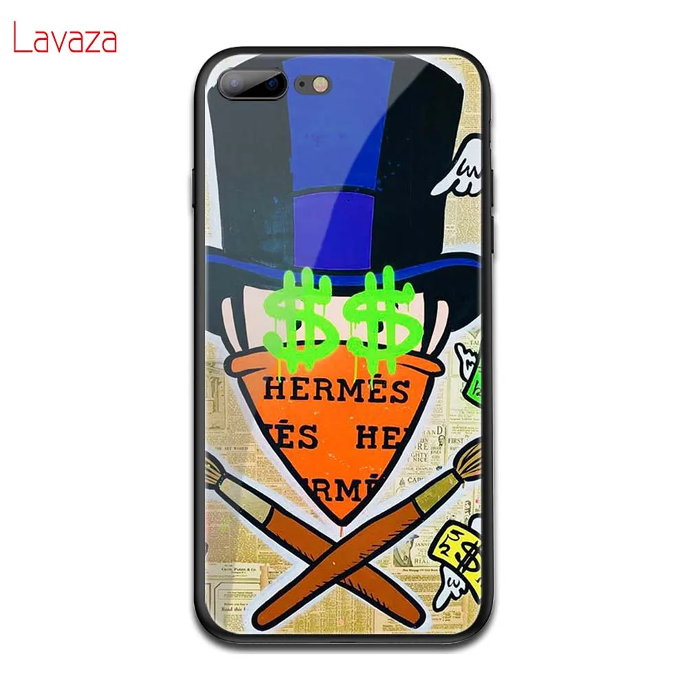 TG6 Чехол для iPhone 6 6S 7 8 Plus 5 5S SE XR X XS 11 Pro MAX из закаленного стекла и ТПУ с рисунком граффити - Цвет: TG6