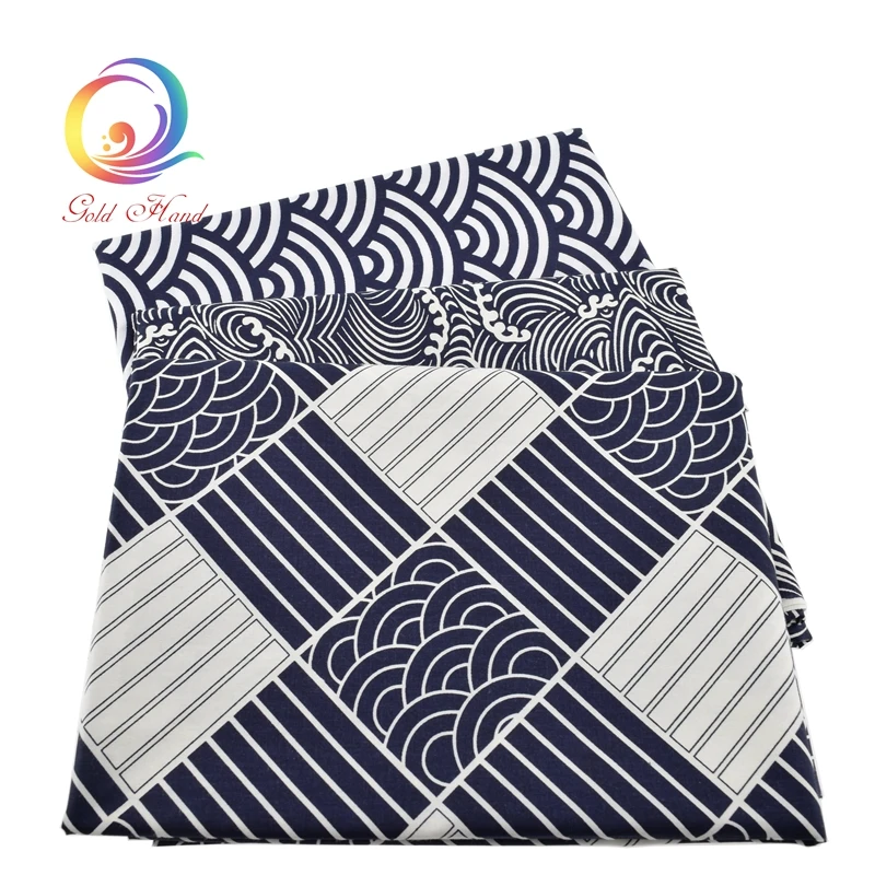 Haisen японская серия саржевая хлопчатобумажная ткань с принтом сделай сам одеяло