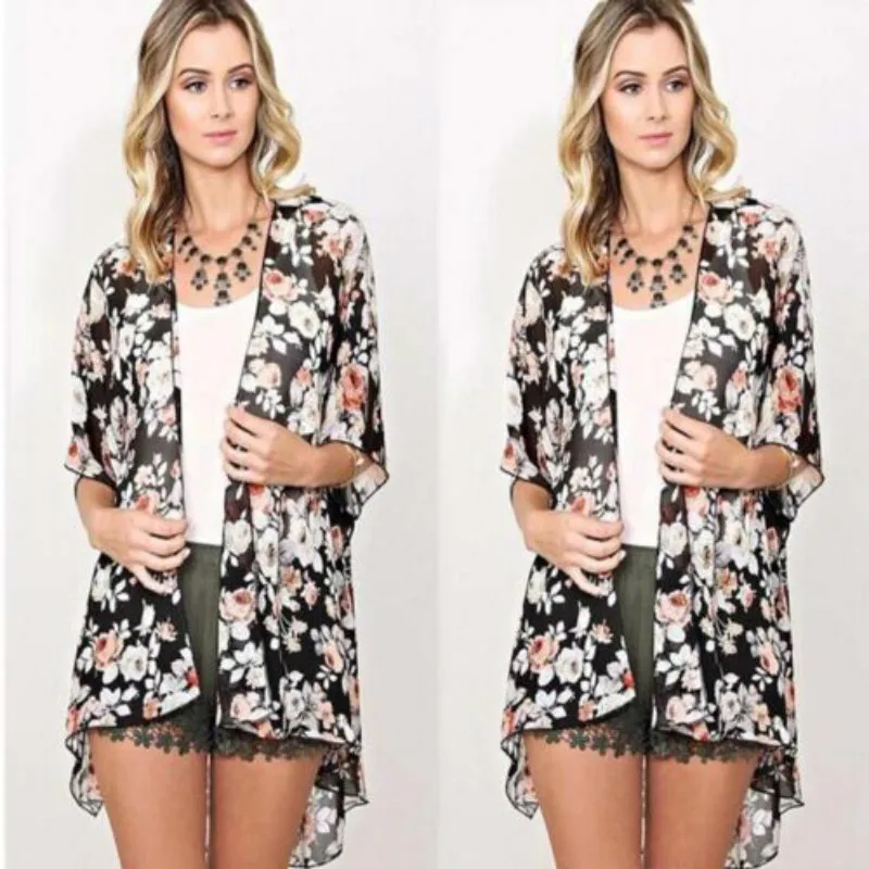 Imucte/летние пляжные женские блузки с вышивкой сексуальная шифоновая кружевная