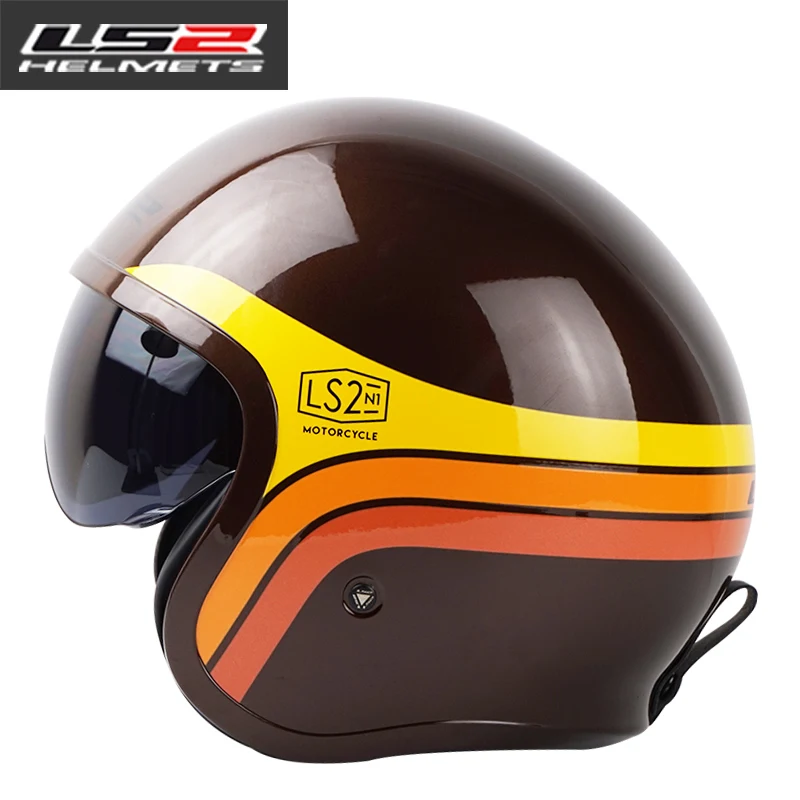 LS2 Of599 открытый шлем Morctocycle индивидуальный Мужской винтажный Halley moto поставляется