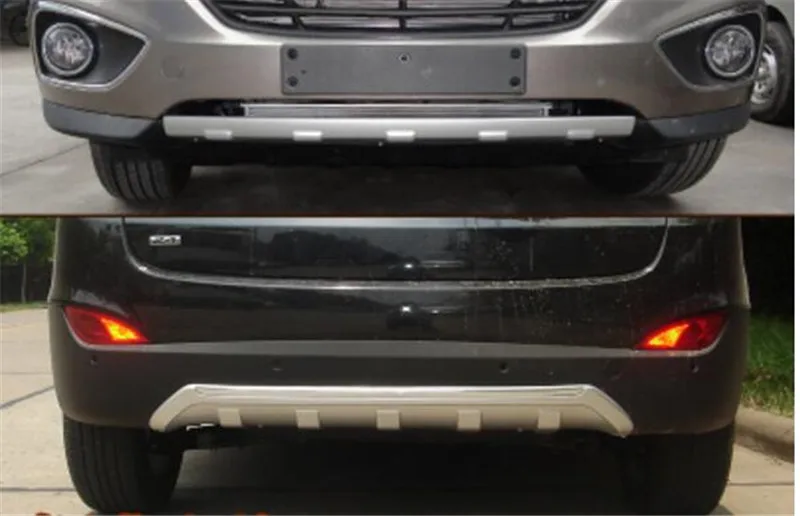 Высокое качество ABS Пластик переднего и заднего бампера 3 шт. подходит для hyundai ix35/Tucson MK2 2010 2012 2013