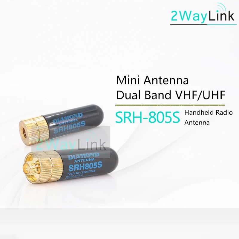5 см Baofeng Walkie talkie антенна SRH805S SMA F женский M мужской двухдиапазонный VHF/UHF Антенна