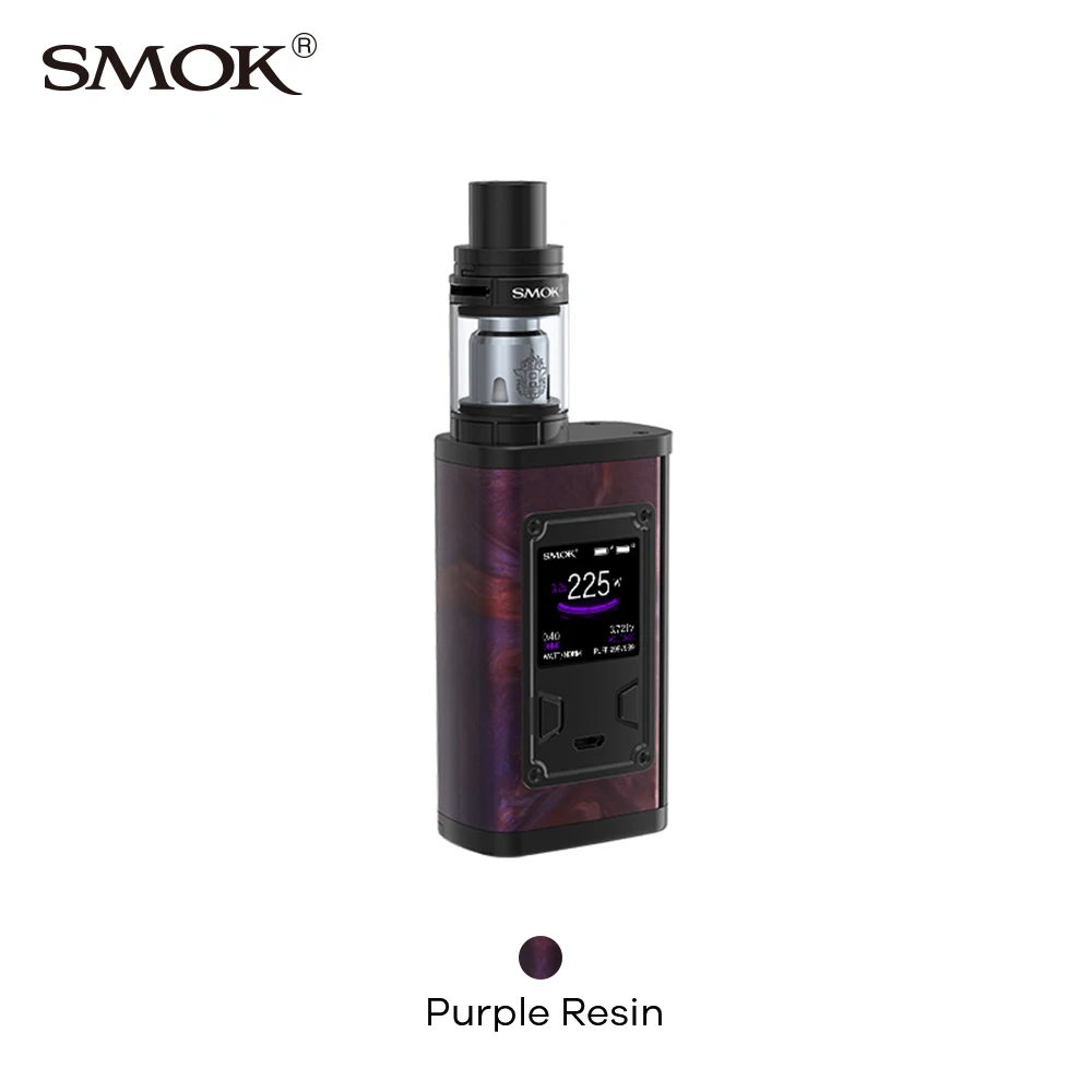 SMOK Majesty комплект из смолы с TFV8 X Baby Tank & 225 W Box Mod VS Alien Kit|smok kit|mod boxmod box kit |
