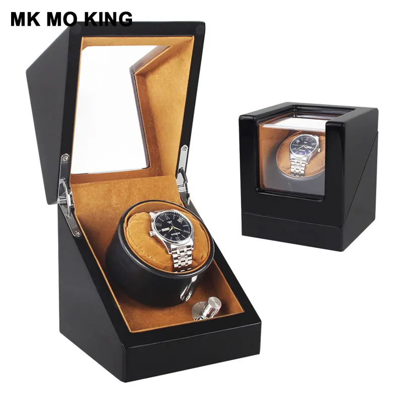 Чехол с деревянным дисплеем Автоматическая Подарочная коробка верхней цепочкой