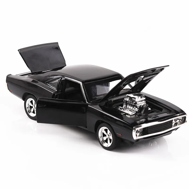 

1:32 The Fast Furious 7 Simulation car of Model Alloy Toy car Dodge Charger muscle vehicle children Classic Metal Cars