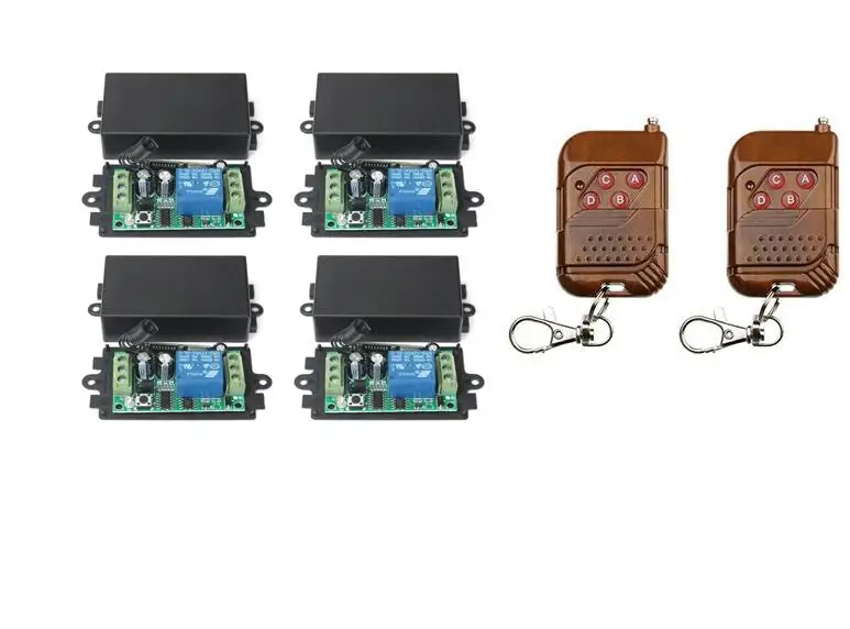 Приемник передатчик для умного дома 12 В постоянного тока 315 м/433 м|garage door opener|radio