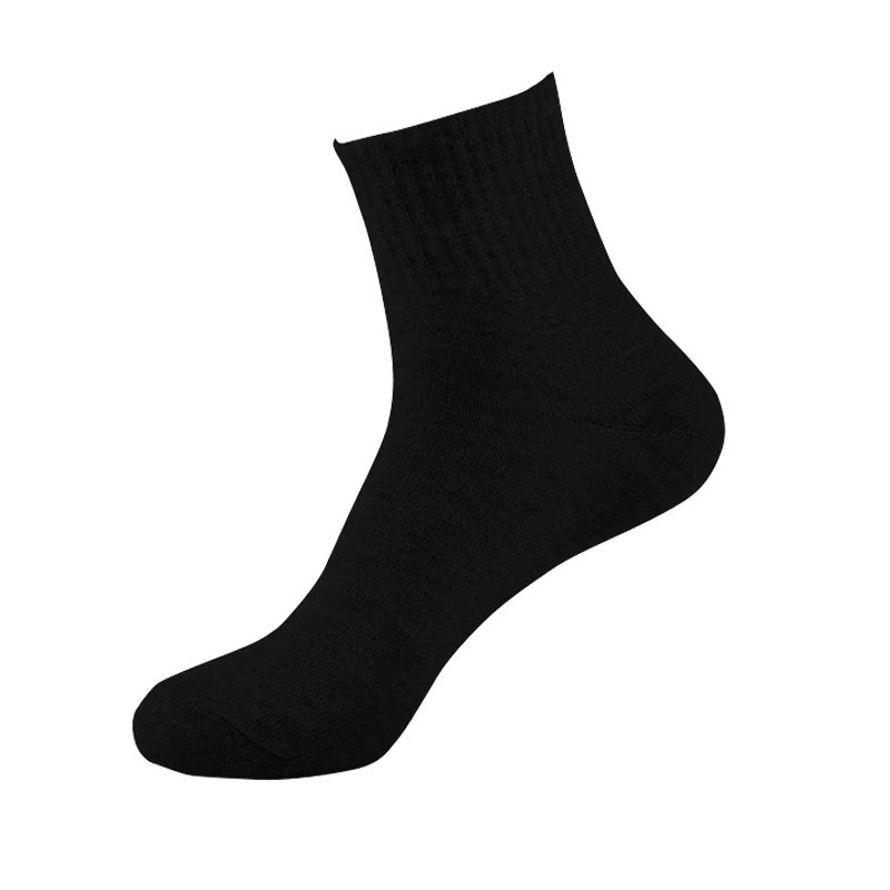 Spring Autumn Fashion Thin Section Breathable Solid Color Unisex Deodorant Socks